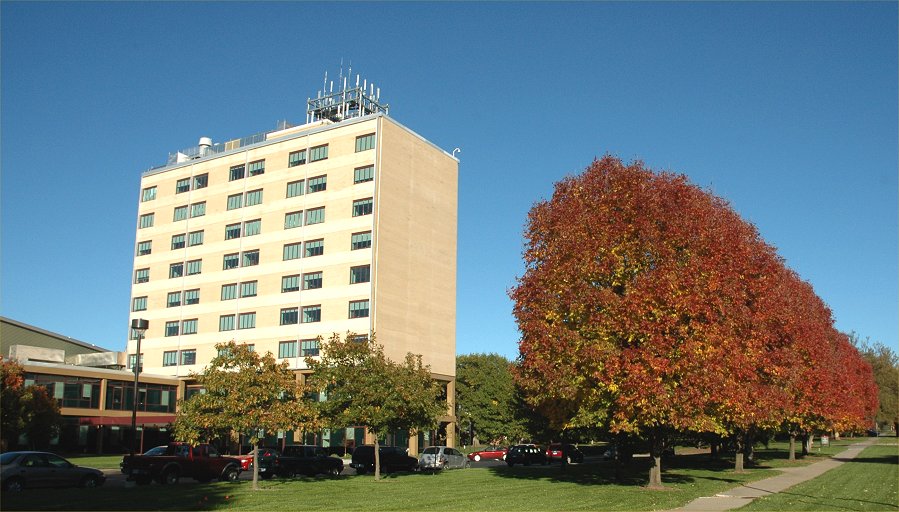 Fall Colors Outside Hardin Hall, UNL