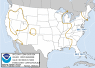 Current Day 1 Convective Outlook graphic and text